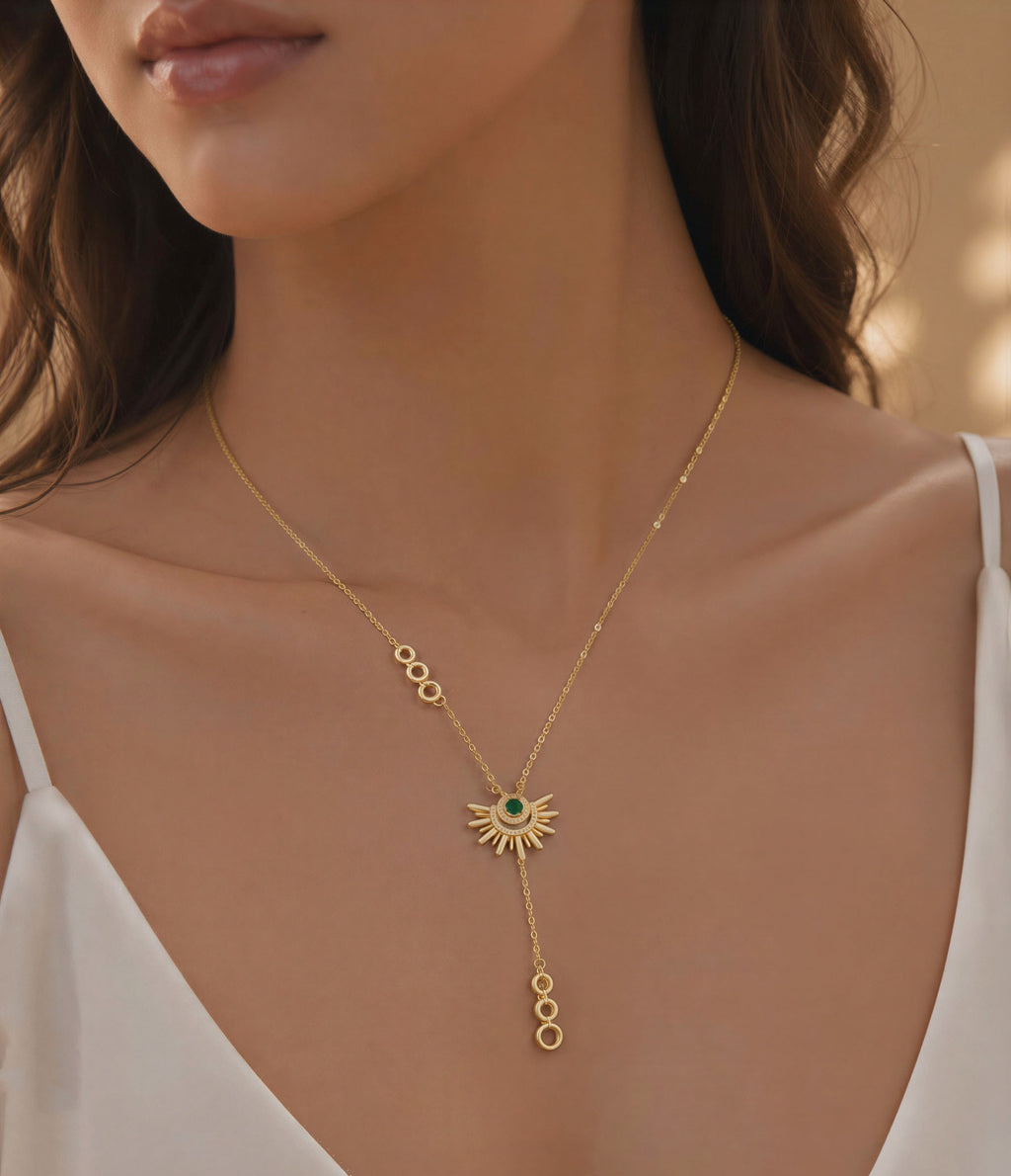 Sun necklace