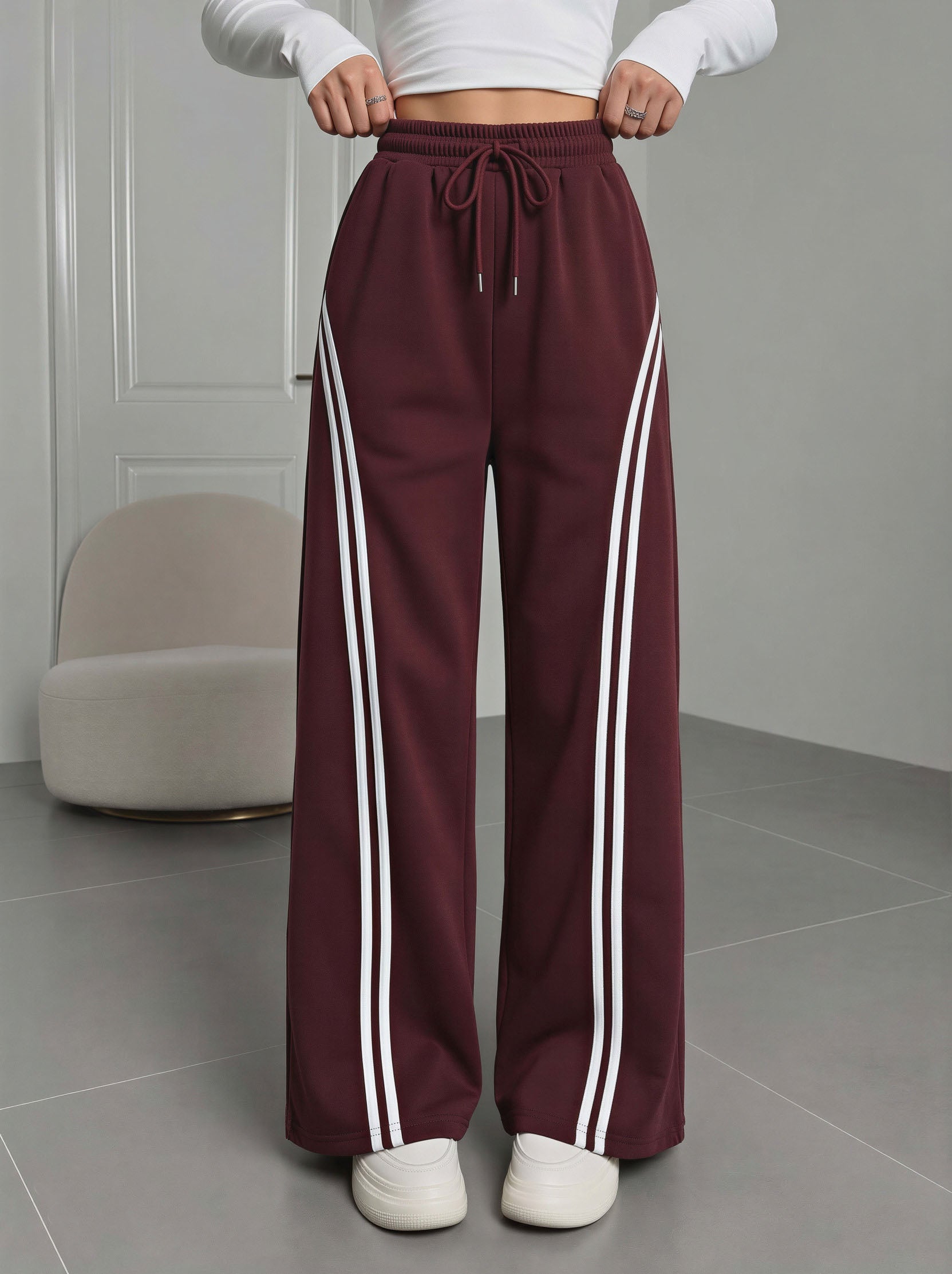 (Burgandy) Sweatpants